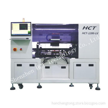 Excellent quality HCT-1200-LV Full Automatic Pick and Place Machine for LED PCB SMT Assembly